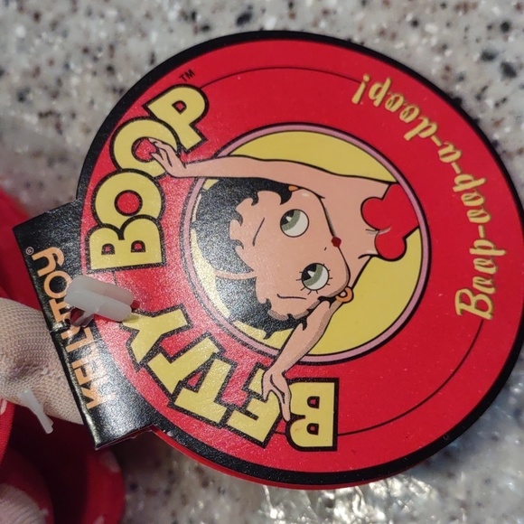 Betty Boop Birthday Betty 1999 Vintage Plush Doll By Kelly Toys - Picture 5 of 9